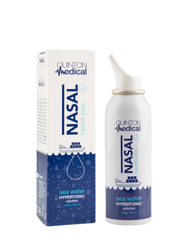 nasal seawater spray hypertonic