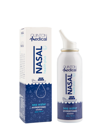 nasal seawater spray hypertonic